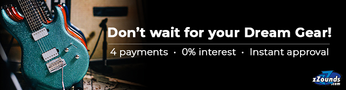 Shop Music Gear with 0% interest and 4 payments